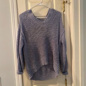 light blue american eagle sweater